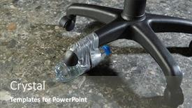  Presentation with office chair - Beautiful slide set featuring lifehacks-fixing-broken-swivel-office backdrop and a gray colored foreground