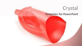  Presentation with plastic bottle - Audience pleasing slide set consisting of lifehacks-use-empty-plastic-detergent backdrop and a sky blue colored foreground