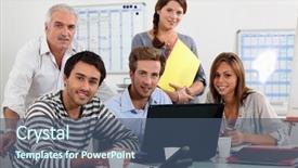  Presentation with lifelong learning - Presentation design having lifelong learning - class and teacher gatherd background and a ocean colored foreground