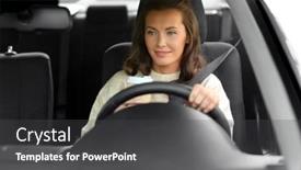  Presentation with young happy people smiling - Slide set enhanced with lifestyle-and-people-concept-happy background and a dark gray colored foreground