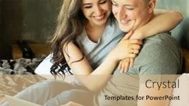  Presentation with married - Audience pleasing slide deck consisting of lifestyle-and-people-concept-young backdrop and a coral colored foreground