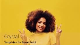  Presentation with yellow color - 