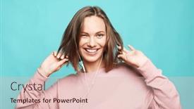  Presentation with blue pink - 