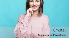  Presentation with pink blue - 