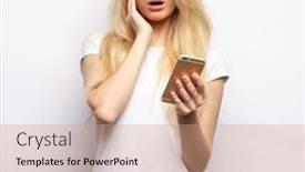  Presentation with lifestyle - Colorful presentation theme enhanced with lifestyle-emotional-and-people-concept backdrop and a coral colored foreground