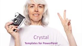  Presentation with lifestyle - Colorful PPT theme enhanced with lifestyle-fashion-and-people-comcept backdrop and a sky blue colored foreground