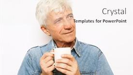  Presentation with tea coffee - Colorful PPT layouts enhanced with lifestyle-food-and-people-concept backdrop and a white colored foreground