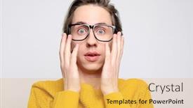  Presentation with happiness - Beautiful PPT layouts featuring lifestyle-happiness-emotional-and-people backdrop and a yellow colored foreground