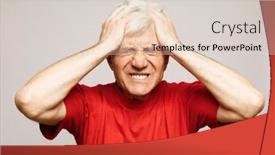  Presentation with old people - Audience pleasing presentation theme consisting of lifestyle-health-and-old-people backdrop and a lemonade colored foreground