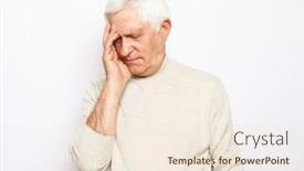  Presentation with old people - Presentation consisting of lifestyle-health-and-old-people background and a cream colored foreground