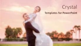  Presentation with multi racial - Cool new slides with lifestyle multi racial background concept backdrop and a lemonade colored foreground