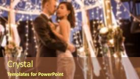  Presentation with multi racial - Cool new theme with lifestyle multi racial background concept backdrop and a tawny brown colored foreground