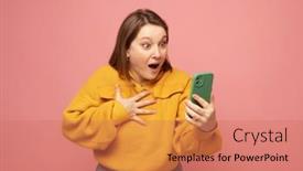  Presentation with tehnology - PPT theme having lifestyle-tehnology-and-modern-old background and a coral colored foreground