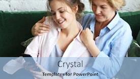  Presentation with tehnology - Colorful slide deck enhanced with lifestyle-tehnology-and-people-concept backdrop and a light blue colored foreground