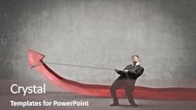  Presentation with lift - Audience pleasing PPT layouts consisting of lift a red arrow backdrop and a coral colored foreground