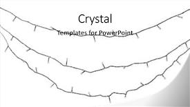  Presentation with white christmas - Presentation theme enhanced with light - christmas garlands on white background background and a white colored foreground