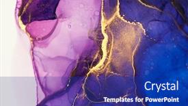  Presentation with abstract alcohol - Audience pleasing slides consisting of light-abstract-background-with-transparent backdrop and a royal blue colored foreground