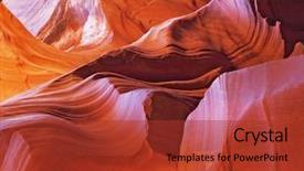  Presentation with light pink - Audience pleasing slide set consisting of light and color red backdrop and a red colored foreground