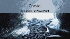  Presentation with end - PPT layouts consisting of light at end of tunnel background and a teal colored foreground