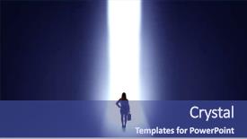  Presentation with end - Beautiful PPT layouts featuring light at the end backdrop and a ocean colored foreground