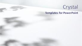  Presentation with simple nature - PPT theme having light-background-with-harsh-shadows background and a sky blue colored foreground