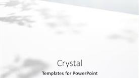  Presentation with simple nature - PPT theme consisting of light-background-with-harsh-shadows background and a white colored foreground