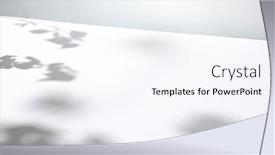  Presentation with simple nature - Slide set consisting of light-background-with-harsh-shadows background and a sky blue colored foreground