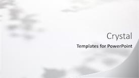  Presentation with simple nature - PPT theme enhanced with light-background-with-harsh-shadows background and a  colored foreground