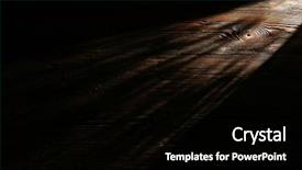  Presentation with light - Colorful presentation design enhanced with light beam on wooden background backdrop and a black colored foreground
