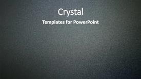  Presentation with dark grey - Audience pleasing theme consisting of light black smooth brushed metal backdrop and a dark gray colored foreground