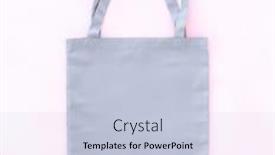  Presentation with light pink - Colorful PPT theme enhanced with light-blank-shopper-bag backdrop and a lemonade colored foreground