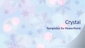  Presentation with elegant light blue - Beautiful presentation theme featuring light blue christmas background backdrop and a sky blue colored foreground