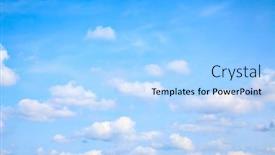  Presentation with light blue - Colorful presentation design enhanced with light-blue-summer-sky backdrop and a light blue colored foreground