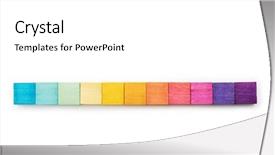  Presentation with orange colored - Beautiful PPT layouts featuring light blue to green yellow backdrop and a white colored foreground