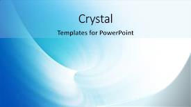  Presentation with abstract light - PPT layouts consisting of light blue waves design - abstract background background and a arctic colored foreground