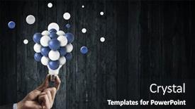  Presentation with innovation - Theme having light-bulb-image-as-symbol background and a black colored foreground