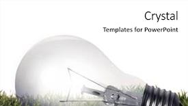  Presentation with energy efficiency - Audience pleasing presentation design consisting of mother and daughter working on a tablet backdrop and a tawny brown colored foreground