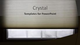  Presentation with light shade - Audience pleasing slide deck consisting of light-by-a-window backdrop and a light gray colored foreground