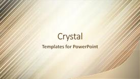  Presentation with metal bronze - Beautiful slide set featuring light coloured simple border - abstract background of bronze backdrop and a cream colored foreground