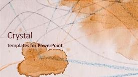  Presentation with old style - Beautiful presentation theme featuring light coloured simple border - old paper texture vintage style backdrop and a  colored foreground