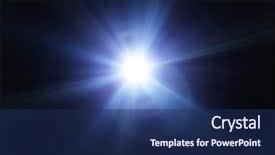  Presentation with dark - Presentation theme consisting of light concert lighting background and a navy blue colored foreground