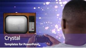  Presentation with shimmering - Beautiful PPT layouts featuring light design shimmering on purple backdrop and a violet colored foreground