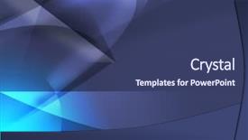  Presentation with light abstract - PPT theme with light elements on purple background background and a ocean colored foreground