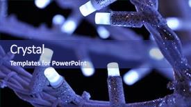  Presentation with light emitting diode - Presentation theme consisting of light emitting diode - electric garland background and a  colored foreground