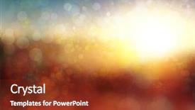  Presentation with mountains fantasy abstract nature landscape - Slide deck featuring defocused background summer landscape abstract background and a tawny brown colored foreground