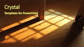  Presentation with old windmill - Slide set featuring light from window falls onto wooden floor of old windmill background and a wine colored foreground