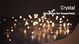  Presentation with light led - Amazing PPT layouts having light glistening abstract shallow depth backdrop and a wine colored foreground
