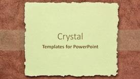  Presentation with abstract light brown - Colorful PPT theme enhanced with light-green-and-brown-abstract backdrop and a soft green colored foreground