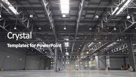  Presentation with modern - Amazing slides having light industrial - large modern storehouse with some backdrop and a dark gray colored foreground