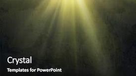  Presentation with empty stage - Presentation theme enhanced with light on wooden floor background and a dark gray colored foreground